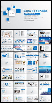大气简约企业文化公司简介产品宣传商务ppt
